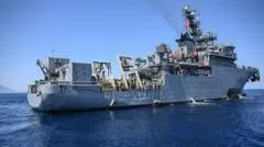 Girne'de Batan Feribot İçin 'Işın' Göreve Başladı