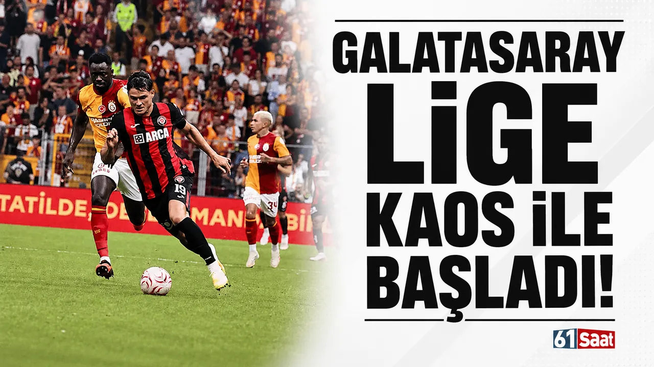 Galatasaray Lige Kaosla Başladı: 90+5'te Gelen Beraberlik!