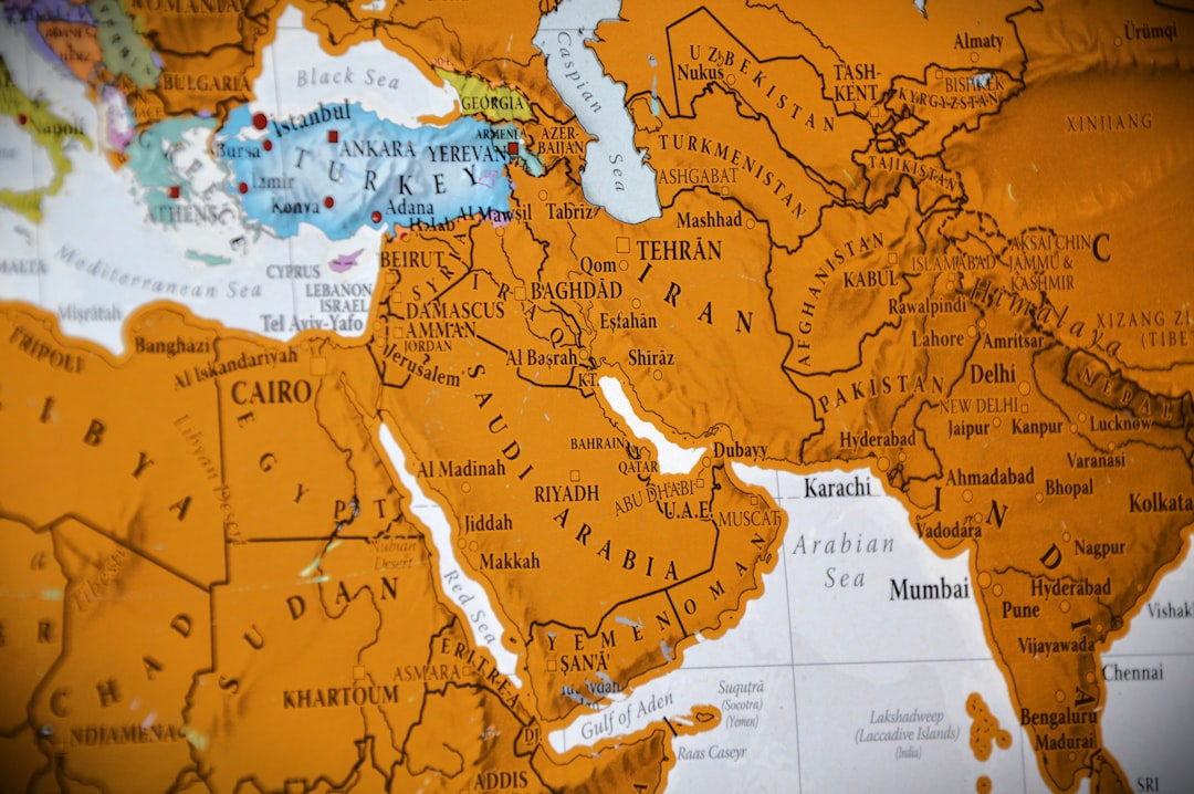 Orta Doğu haritası