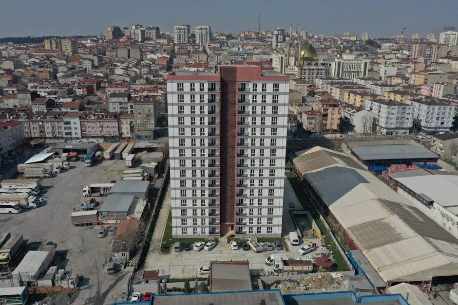 Deprem bölgesinde sosyal konut inşaatı
