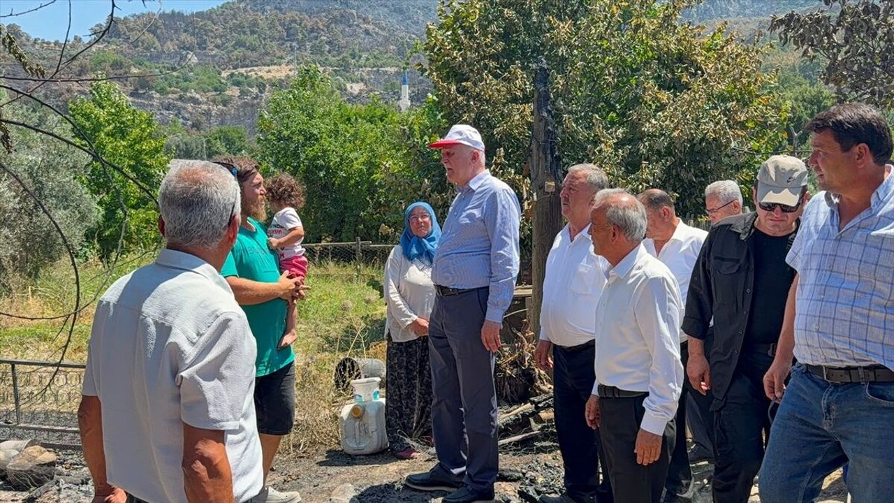 TZOB Başkanı Yangın Bölgesinde: Üreticinin Yüzü Güldü mü?