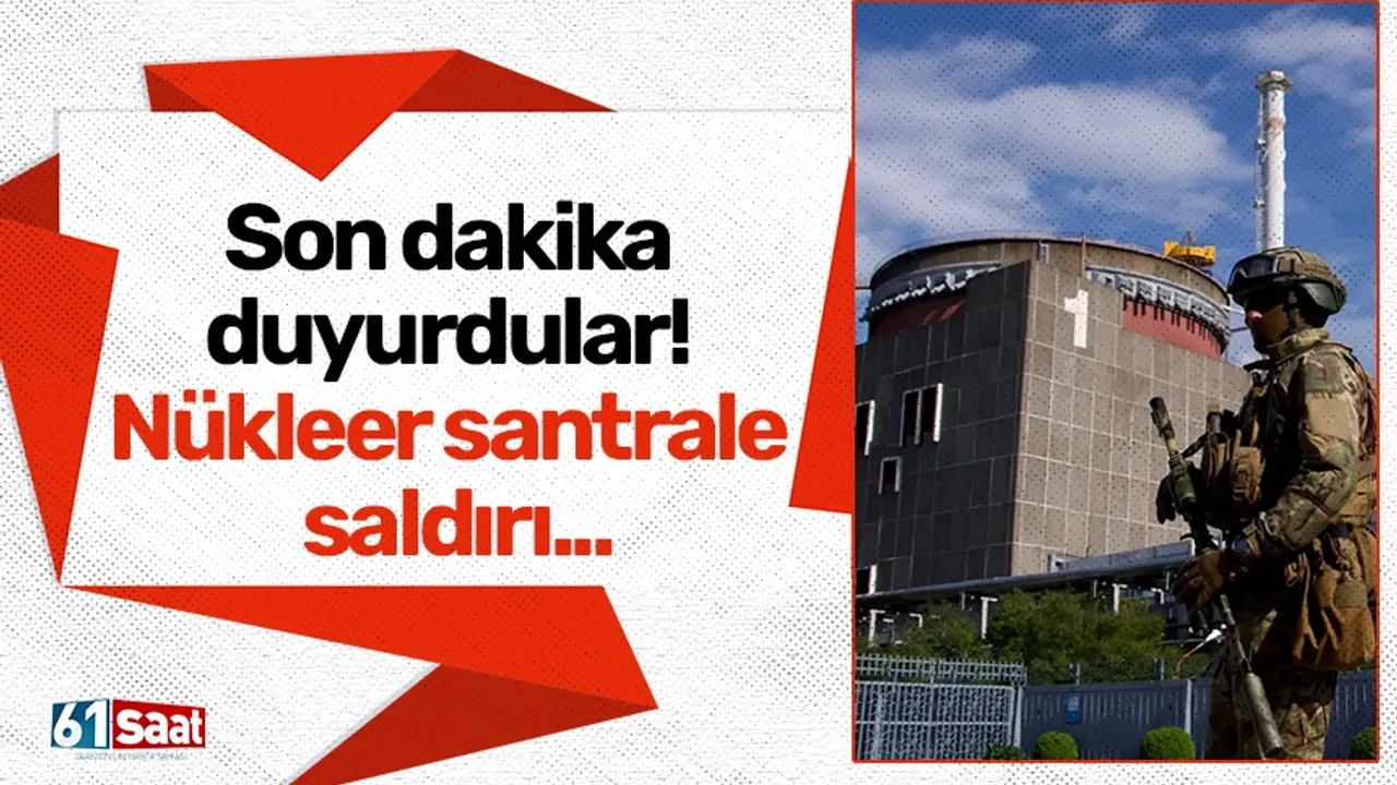 Zaporijya Nükleer Santrali'ne Saldırı İddiası! Kritik Gelişmeler Yaşanıyor
